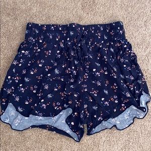 Hollister floral flows shorts